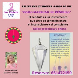 CURSO DE MANEJO DEL  PÉNDULO